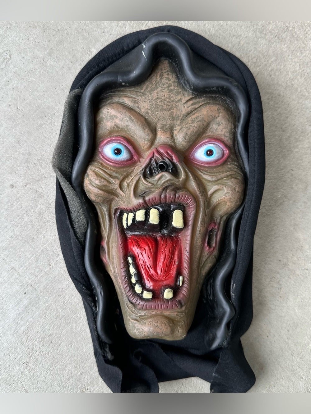 RARE Vintage Tales From The Crypt 90s Wall Greeter Prop Hooded Scary Monster